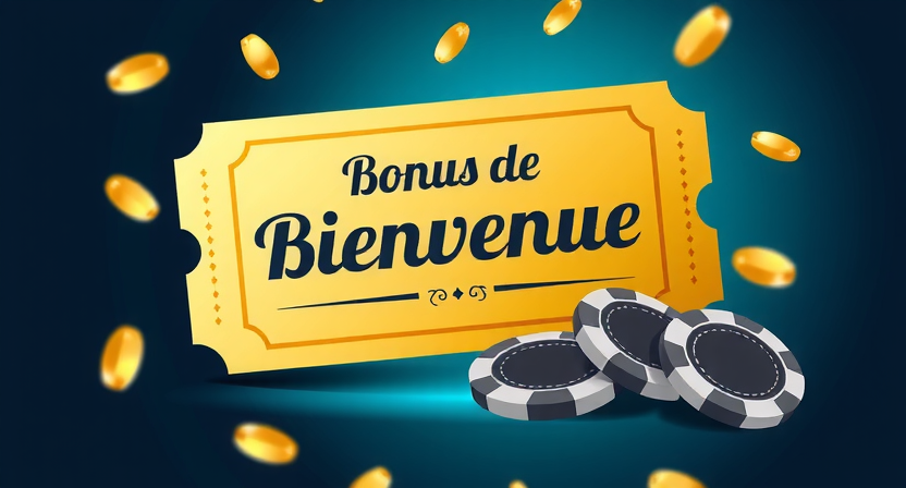 Illustration bonus de bienvenue